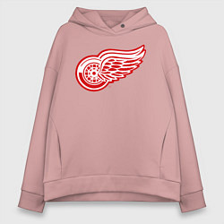 Женское худи оверсайз Detroit Red Wings