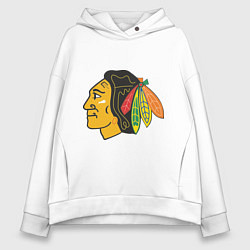 Женское худи оверсайз Chicago Blackhawks