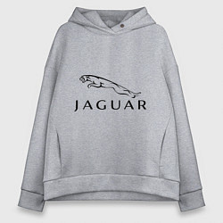 Толстовка оверсайз женская Jaguar, цвет: меланж