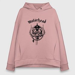 Женское худи оверсайз Motrhead: Black Devil