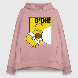 Женское худи оверсайз Homer D'OH!