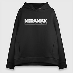 Толстовка оверсайз женская Miramax Film, цвет: черный
