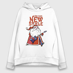 Толстовка оверсайз женская New Year - new style!, цвет: белый