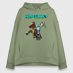 Женское худи оверсайз Minecraft