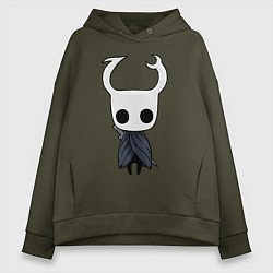 Толстовка оверсайз женская Рыцарь Hollow Knight, цвет: хаки