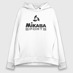 Толстовка оверсайз женская MIKASA SPORTS, цвет: белый