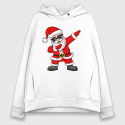 Толстовка оверсайз женская Dabing Santa, цвет: белый