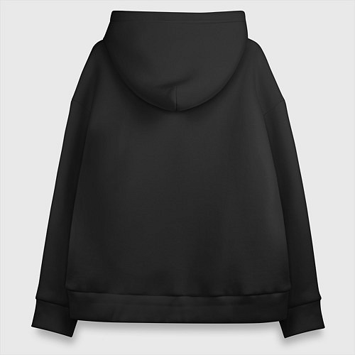 Женское худи оверсайз GACHI GUCCI / Черный – фото 2