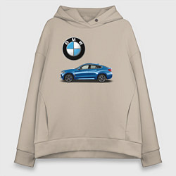 Женское худи оверсайз BMW X6