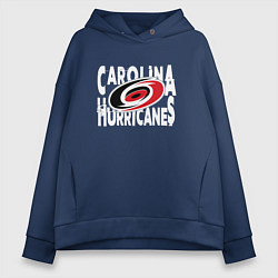 Женское худи оверсайз Каролина Харрикейнз, Carolina Hurricanes