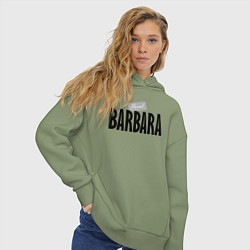 Толстовка оверсайз женская Unreal Barbara, цвет: авокадо — фото 2