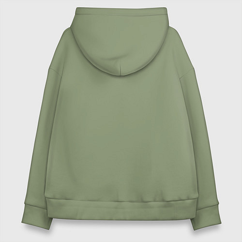 Женское худи оверсайз Учитель науки / Авокадо – фото 2