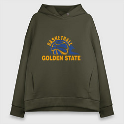 Женское худи оверсайз Golden State Basketball