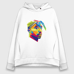 Женское худи оверсайз 2PAC Style