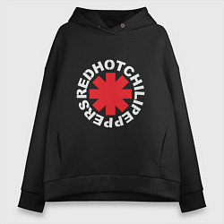 Женское худи оверсайз Peppers - Logo