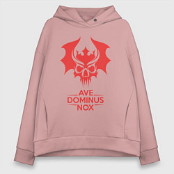 Женское худи оверсайз Ave Dominus Nox клич повелителей ночи