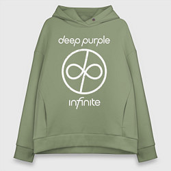 Женское худи оверсайз Infinite Deep Purple