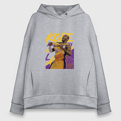 Толстовка оверсайз женская Kobe champion, цвет: меланж