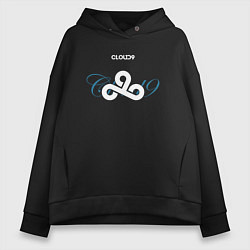 Женское худи оверсайз Cloud9 art