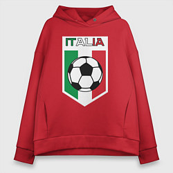 Женское худи оверсайз Футбол Италии