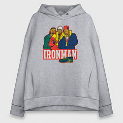 Женское худи оверсайз Ironman