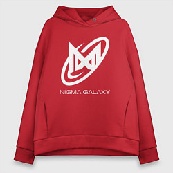Женское худи оверсайз Nigma Galaxy logo
