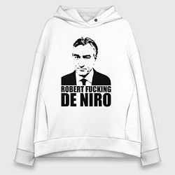 Толстовка оверсайз женская Robert De Niro, цвет: белый
