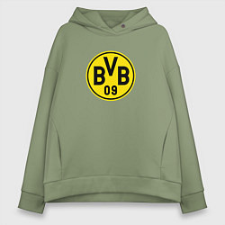 Толстовка оверсайз женская Borussia fc sport, цвет: авокадо