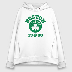 Женское худи оверсайз Boston Celtics 1986