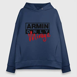 Толстовка оверсайз женская Armin Only: Mirage, цвет: тёмно-синий