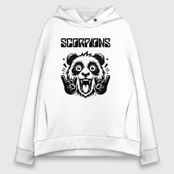 Женское худи оверсайз Scorpions - rock panda