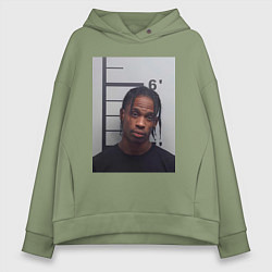 Женское худи оверсайз Travis Scott magshot