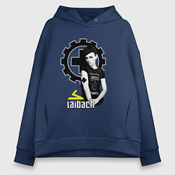 Женское худи оверсайз Laibach - A girl with tshirt