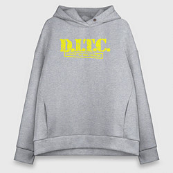 Толстовка оверсайз женская DITC, цвет: меланж