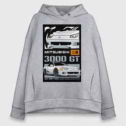 Женское худи оверсайз Mitsubishi GT