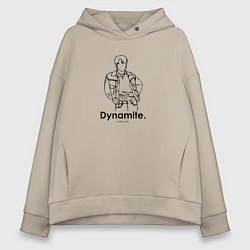 Женское худи оверсайз BTS Dynamite Park Ji-min