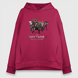 Женское худи оверсайз The Witcher 3 team