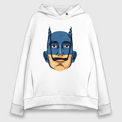Толстовка оверсайз женская Batman Dali, цвет: белый