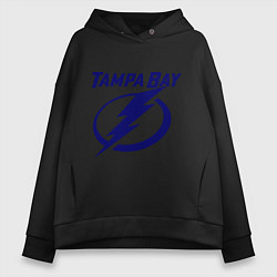 Толстовка оверсайз женская HC Tampa Bay, цвет: черный