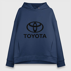 Женское худи оверсайз Toyota Logo