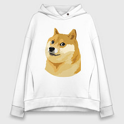 Женское худи оверсайз Doge