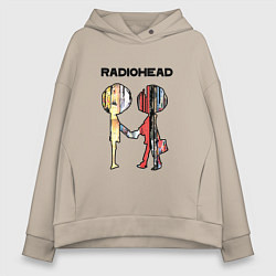 Женское худи оверсайз Radiohead Peoples