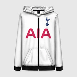 Толстовка на молнии женская Tottenham FC: AIA, цвет: 3D-черный