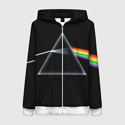 Женская толстовка на молнии Pink floyd