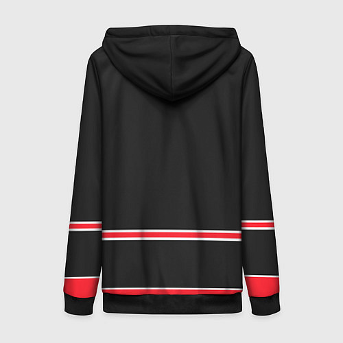 Женская толстовка на молнии New Jersey Devils / 3D-Черный – фото 2