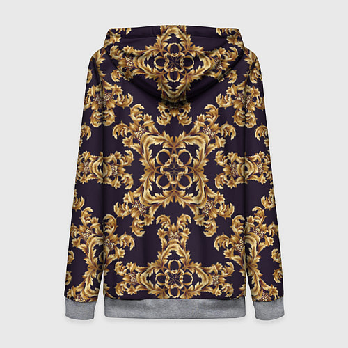 Женская толстовка на молнии Style / 3D-Меланж – фото 2