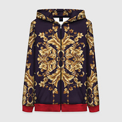 Толстовка на молнии женская Style, цвет: 3D-красный