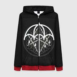 Женская толстовка на молнии BMTH: Rain Symbol