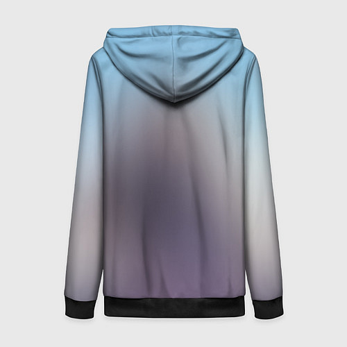 Женская толстовка на молнии Gintama / 3D-Черный – фото 2