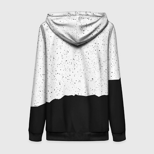 Женская толстовка на молнии BTS: Black Stars / 3D-Черный – фото 2